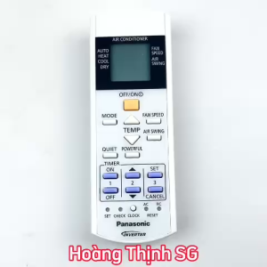 Điều khiển điều hòa Panasonic Mã 01 Hàng zin remote máy lạnh panasonic - Tặng kèm pin - Tạp Hoá Lee