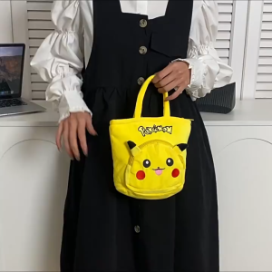Gratis Semua - Totebag Fashion Karakter / Handbag Lucu Bulu Halus / Tas Tangan Korean Style