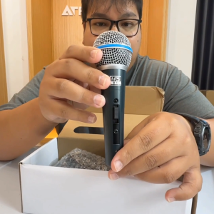 NTS B.58 การรับเสียงแบบ Cardioid ระบบมาพร้อมสายไมค์ความยาว 5 เมตร AT Prosound