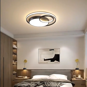 Lampu Plafon Modern Minimalis LED 3 Warna Lampu Plafon Rumah Lampu Langit-langit Hias Kamar