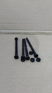 BAUT BAJA GRADE 8.8 M6X100 PANJANG 10CM FULL DRAT KUNCI 10 BAUD MUR M6 X 100 6X100 6 X 100 10 CM DIAMETER DRAT 6MM PITCH DRAT 1.0 HEXA BOLT 100 MM 100MM SEKRUP SKRUP