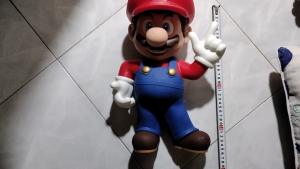 [Đồ chơi trẻ em]Mô hình nhân vật Super Mario Bros size lớn 38cm nhựa PVC dùng trang trí phòng khách hoặc sưu tầm