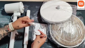 [ รับประกัน1ป ] Xiaomi Smart Fan 2 Lite  Standing fan พัดลมตั้งพื้น ใบพัด 7 ใบ Mihome APP พัดลมเงียบ พัดลมเครื่องปรับอากาศ พัดลมหมุนเวียนอากาศ พัดลมตั้งโต๊ะและพัดลม