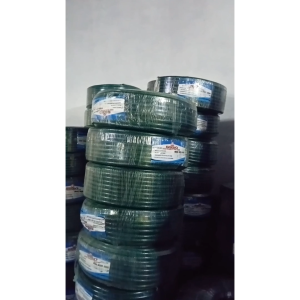 SELANG AIR PERMETER 1/2 5/8 3/4 INCH BENANG HIJAU ANTI LUMUT TEBAL 2 MM PERALATAN TAMAN PERKEBUNAN