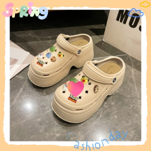 LHSunday จัดส่งไว รองเท้าหัวโตแฟชั่น เสริมส้นหนาให้เกือบ6เซน ทรงสวยทันสมัยน้ำหนักเบาโดนใจสาวๆแน่นอนมีให้เลือกแมทช์5สีเลยอย่ารอช้าน๊าทุกคนน