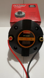 FT STAR 800 Watts Compression High Power Titanium Driver Unit Tweeter Pure FT-34BT With Capacitor..