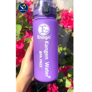 Bình nước Kangen Đựng Nước Ion Kiềm Enagic Kangen 800ML màu tím nhám
