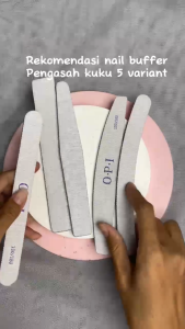 ALOBEAUTY - PENGASAH KUKU MANICURE NAIL FILE BUFFER ALAT KIKIR PENGHALUS PENGILAP KUKU (5 VARIAN)