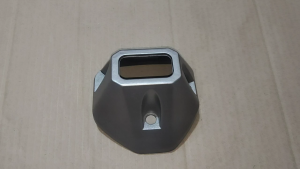 Moncong Ujung Knalpot Honda Vario 125 150 Led New Cover Corong Knalpot Vario 150 K59J Silver