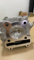CYLINDER HEAD MIO HEAD MIO KLEP 28 24 BATANG 5 PORTING PROSES CNC SETTING + BOSH KLEP ALLBRONZE. 