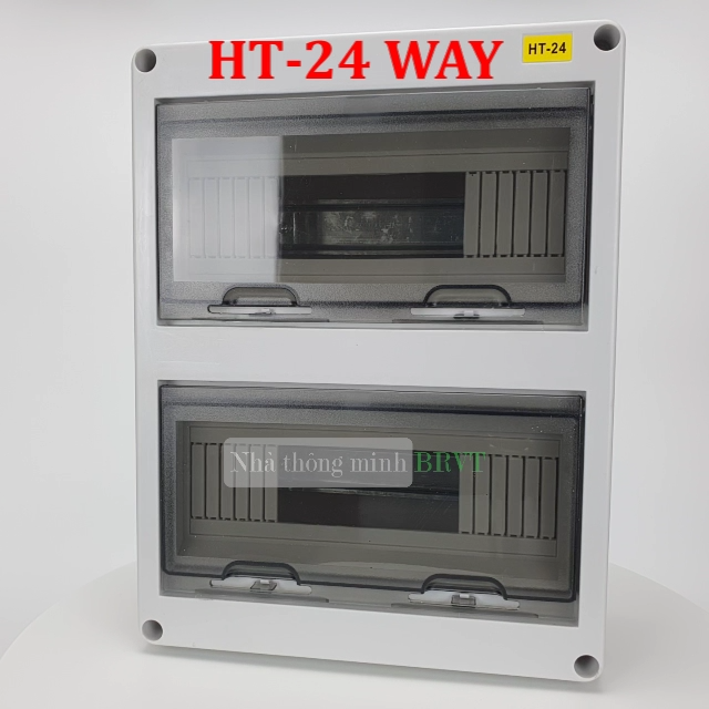 Tủ điện HT-24 WAY (24 đường) chống nước, chống bụi – Tủ điện lắp nổi ...