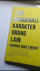 SENI MENGENALI KARAKTER ORANG LAIN