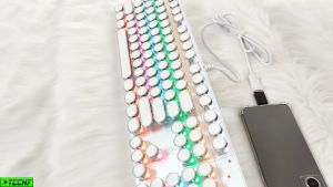 Bàn Phím Cơ K900 Gaming - Led xuyên phím có hotswap cho máy tính laptop