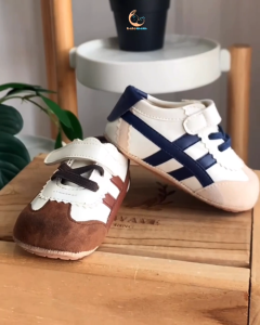 Halomam - Prewalker Tiger  (Sepatu anak laki laki/perempuan Newborn-12 bulan)