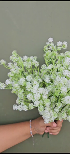 Bunga Baby Breath Bunga Rimbun k7 artificial/bunga filler dekorasi/bunga daun plastik