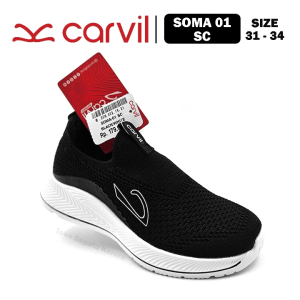 Sepatu Sekolah Anak TK SD Laki Laki & Perempuan – CARVIL – SOMA 01 SC