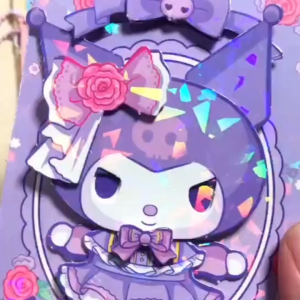 TAIYO DIY 3D BP Sanrio Moveable Card Hologram Kartu Tempel Timbul Susun Karakter Kartun