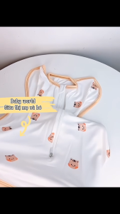 Nhộng Chũn Boona Nhộng Chũn Vải Lưới Cho Bé Làm túi ngủ cho bé với chất vải mềm mại thoáng khí giúp bé ngủ ngon sâu giấc