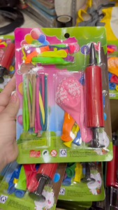 Combo bong bóng đủ loại kèm đồ bơm . Tiện lợi cho việc trang trí tiệc  sinh nhật  lễ hội ....