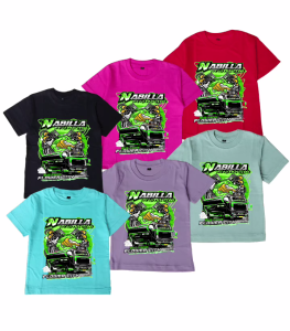 Kaos Atasan Anak Bis Viral Bus Mania NABILA Usia 1-12 Tahun