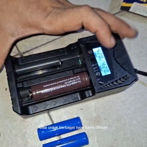 CHARGER BATERAI BATRE Li-ion 18650 14500 MULTIFUNGSI 3.7V FAST CHARGING
