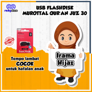 USB Flashdisk Murottal Quran Juz 30 Juz Amma Irama Hijaz Merdu Untuk Hafalan Anak