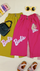 Celana Kulot Anak Viral Crinkle Airflow Premium Usia 1Tahun Celana Kulot Anak Perempuan Modis Lucu Hitam Pink