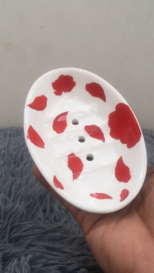 DĨA ĐỰNG XÀ PHÒNG - 14X9X2.8 CM - GỐM SỨ CƯỜNG PHÁT