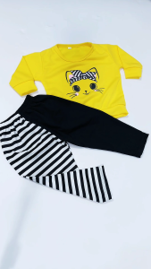 Set Jogger Anak Bayi KITTYY BADANA Setelan Sweater Anak Balita 0-4 Tahun BENNA