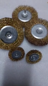 หัวขัดทองเหลือง แปรงทองเหลือง แปลงลวด แปรงลวดทองเหลือง ลวดทองเหลือง เครื่องขัดไม้ (ราคาต่อชิ้น)