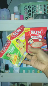 4PCS Sun Bubur Bayi Kemasan Sachet Berbagai Varian Pilih Rasa