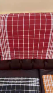 Klik-Beli [LUSIN] Kain Serbet Dapur Serbaguna / Kain Lap Cuci Piring Motif Kotak Warna Ukuran Jumbo - 12 Pcs