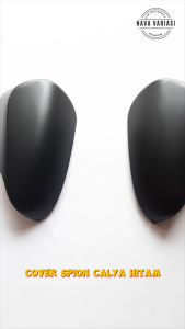 Cover Spion Calya Miror Cover Mobil Toyota Calya 2016 - 2023 Hitam Doff Premium