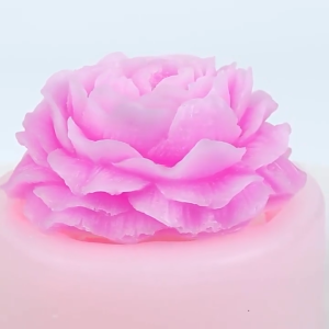 Silicone mold cake baking chocolate handmade DIY soap aromatherapy candle plaster mold peony rose