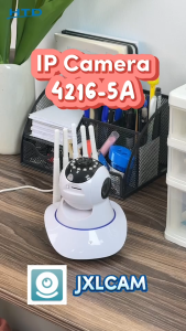 [กล้องวงจรปิดแถมเมม] ACE กล้องวงจรปิดภายในบ้าน Memory Card Micro SD  SD Card IP Camera Wifi 2.4GHz หมุนหันได้ ก้มเงยได้ สนทนาโต้ตอบได้ ควบคุมง่ายผ่านโทรศัพท์มือถือ ดูผ่านมือถือ แอพ JXLCAM พร้อมเม็ม 32 และ 64GB กล้องวงจรปิด HTD