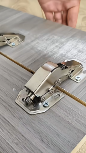 Bản Lề Thủy Lực Giảm Chấn Tủ Đồ Nội Thất Lò Xo Thiết Kế Hình Dạng Cây Cầu Không Cần Khoan Lỗ