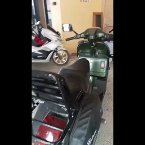 Desain Sandaran Motor Vespa PX Super PS Excel