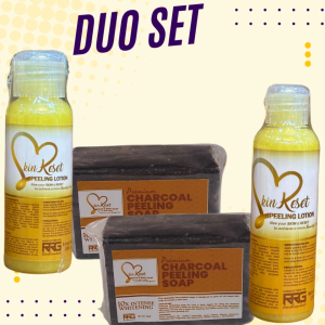 SkinReset Duo Set 50ml/100ml (Peeling Lotion+SkinReset Charcoal Soap)