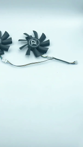 พัดลมการ์ดจอ POWERCOLOR Radeon RX 470 570 Dataland RX 570 Graphics Card Cooling