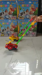 Đồ chơi xe đẩy hình máy bay trực thăng nhiều màu sắc đáng yêu