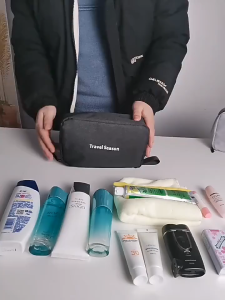 1Pcs Hanging Travel Toiletry Bag Bathroom Cosmetic Hanging Toiletry Bag For Travel Men And Women