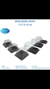 Mika Moon Crispy Mochi Box mochi 5x5x4.5 Cm (Isi 50 pcs-MNCY)
