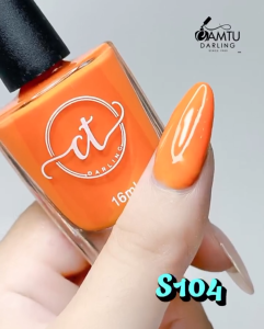 Sơn Móng Tay Tự Khô Màu S100 Đến S113 Cao Cấp Cẩm Tú Darling Lên Màu Chuẩn Bền Màu Khô Nhanh