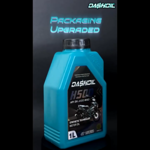 【5.5 SALE】Minyak Hitam Enjin Motor DashOil High Performance H500 4T 15w50 1Litre Semi Synthetic SN Y15 LC135 Y125Z LAGENDA SRL 110 115 WAVE DASH RS150 RSX150