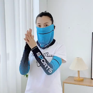 Bộ 2 Món Găng Tay Khăn Khẩu Trang Chống Nắng Sport - 100style