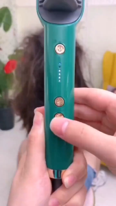 Sisir Catokan Rambut Pelurus Rambut Hair Straghtener Curler 2in1
