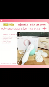 Máy massage cầm tay 4 đầu Puli PL-664AC4 - 5 kiểu rung