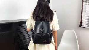 Tas Ransel Wanita Simple Back Pack Kekinian WS - FJ 12