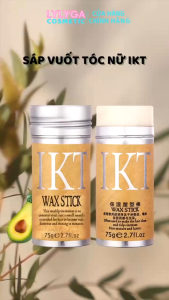 Sáp vuốt tóc Nữ IKT Wax Stick 75g dạng thỏi giữ nếp tóc con keo tạo kiểu tóc nữ tóc trẻ em
