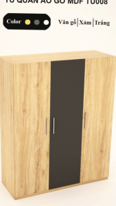 FREESHIP HCM - Tủ Quần Áo Nội Thất Phòng Ngủ Gỗ MDF Tatana TU008 – có thiết kế theo yêu cầu